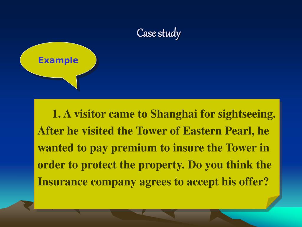 PPT Chapter Three The Principle of Insurable Interest PowerPoint