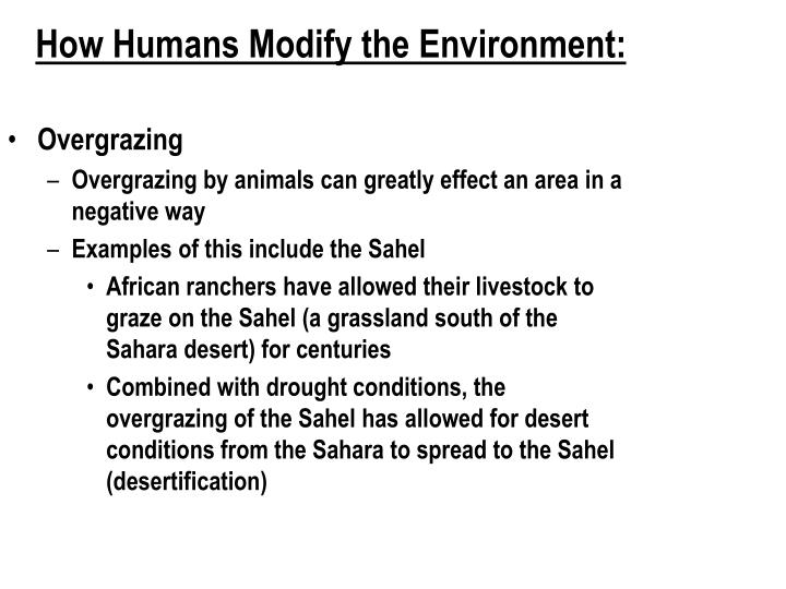 PPT Human Environment Interaction PowerPoint Presentation ID1133842