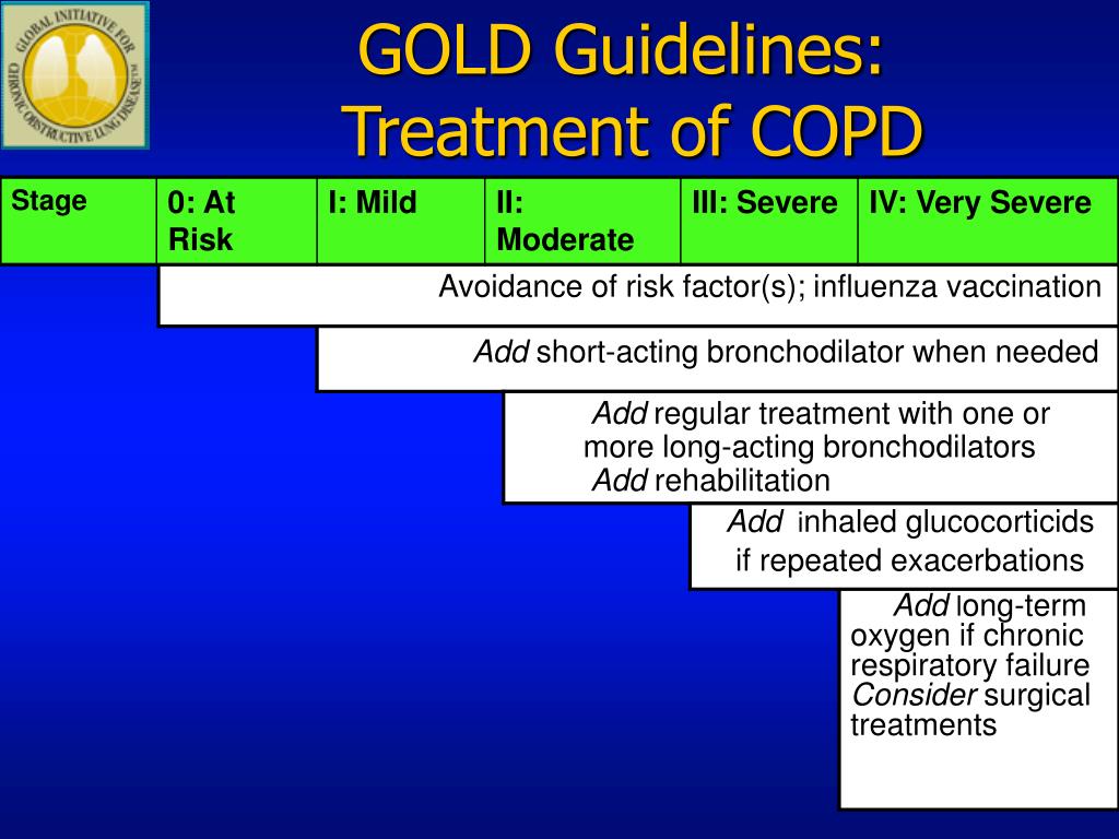 PPT Acute Exacerbation of Chronic Obstructive Pulmonary Disease