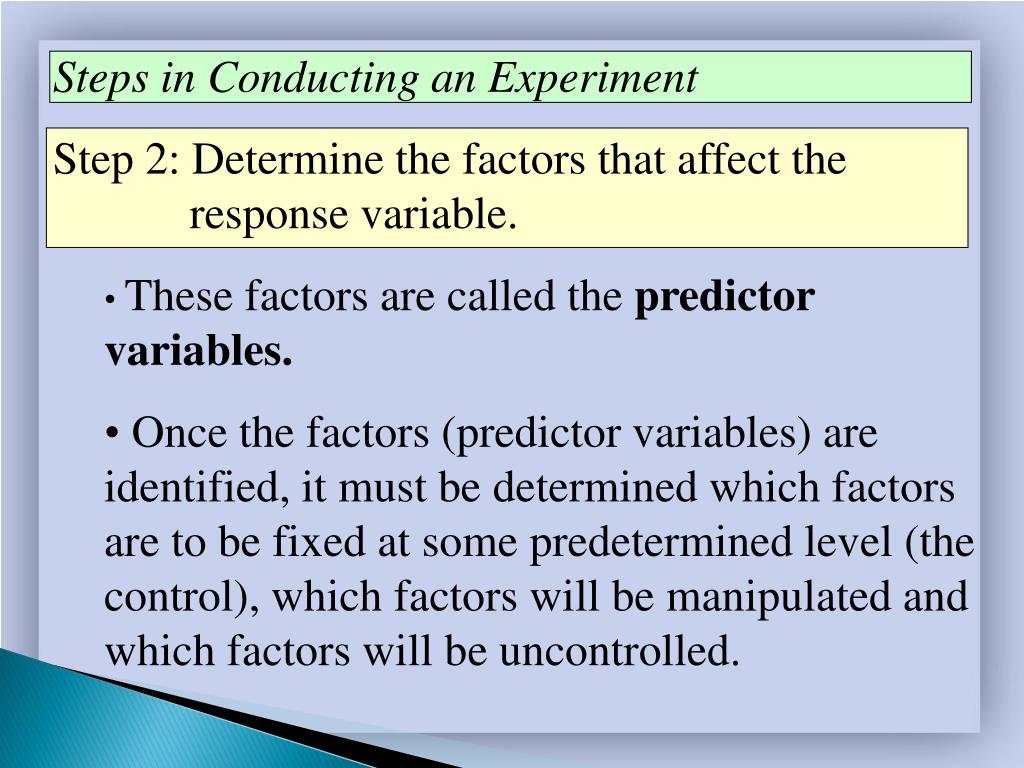 PPT The Design of Experiments PowerPoint Presentation, free download