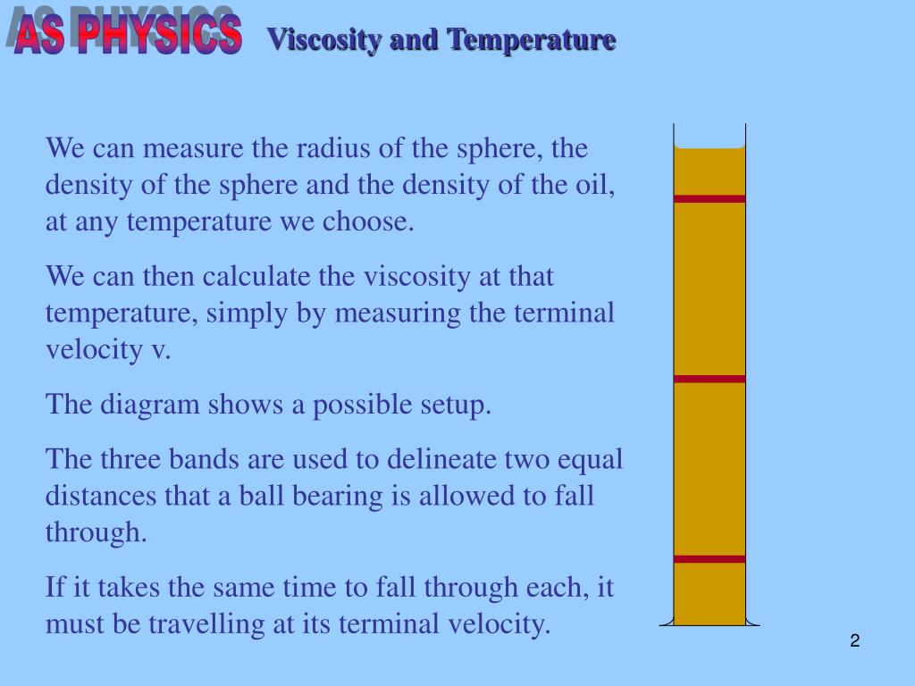 PPT - Viscosity and Temperature PowerPoint Presentation, free download