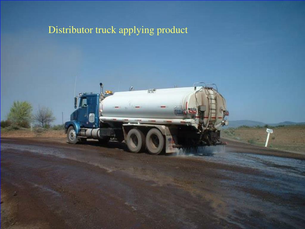 PPT Magnesium Chloride Dust Control Application PowerPoint