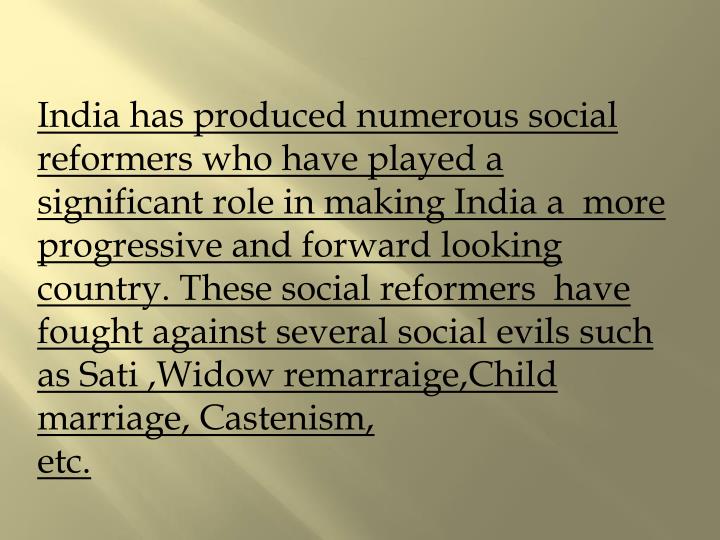 PPT Social reformer PowerPoint Presentation ID1142538