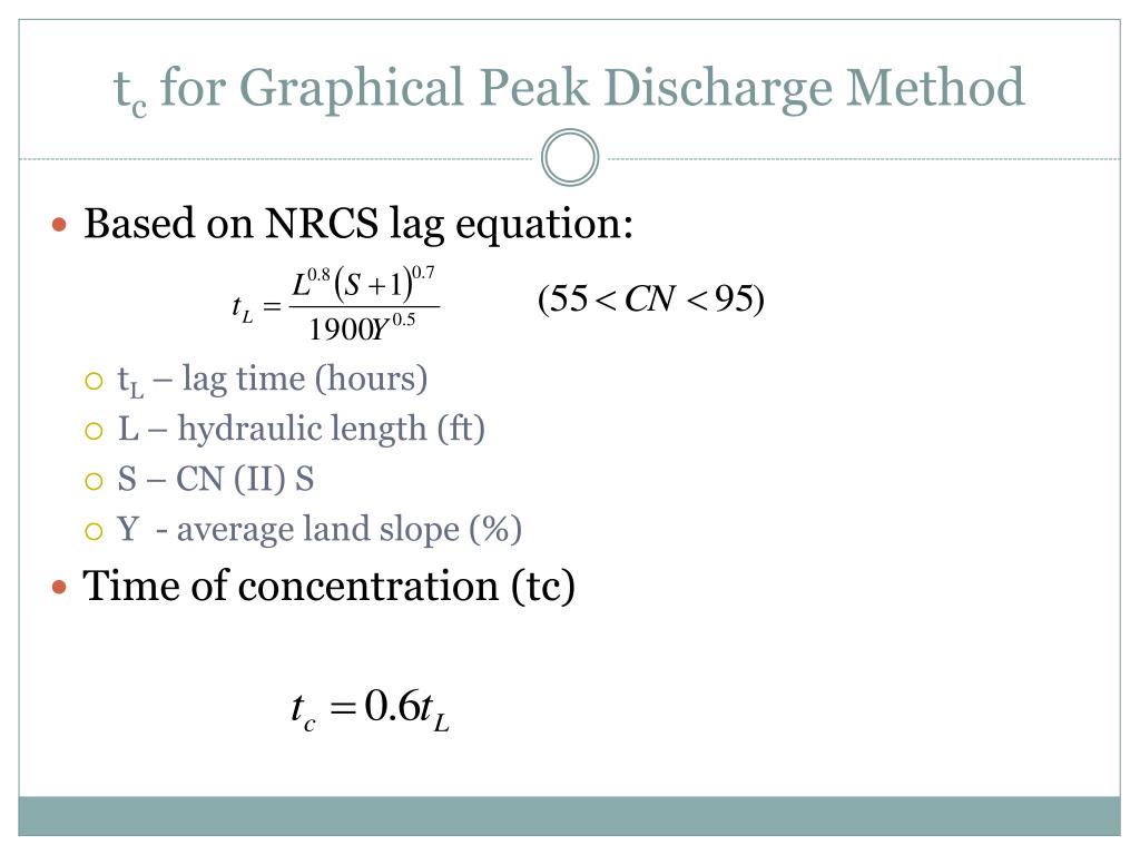 PPT Calculating Peak Flow Rates PowerPoint Presentation ID1143811