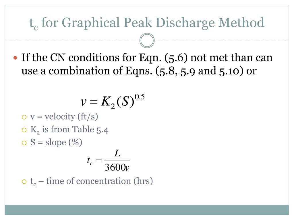 PPT Calculating Peak Flow Rates PowerPoint Presentation ID1143811