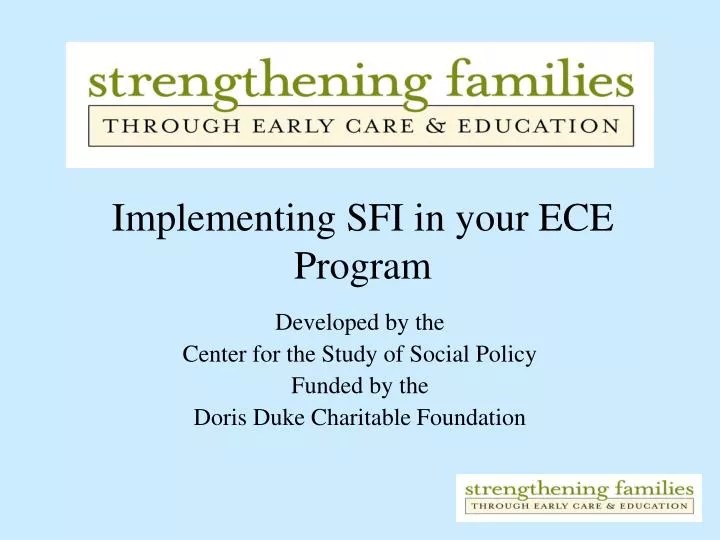 PPT Implementing SFI in your ECE Program PowerPoint Presentation, free download ID1143895