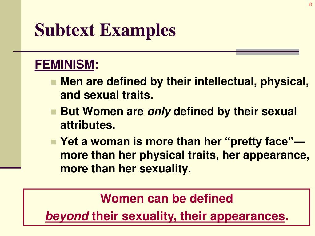 PPT SUBTEXT PowerPoint Presentation, free download ID1144220