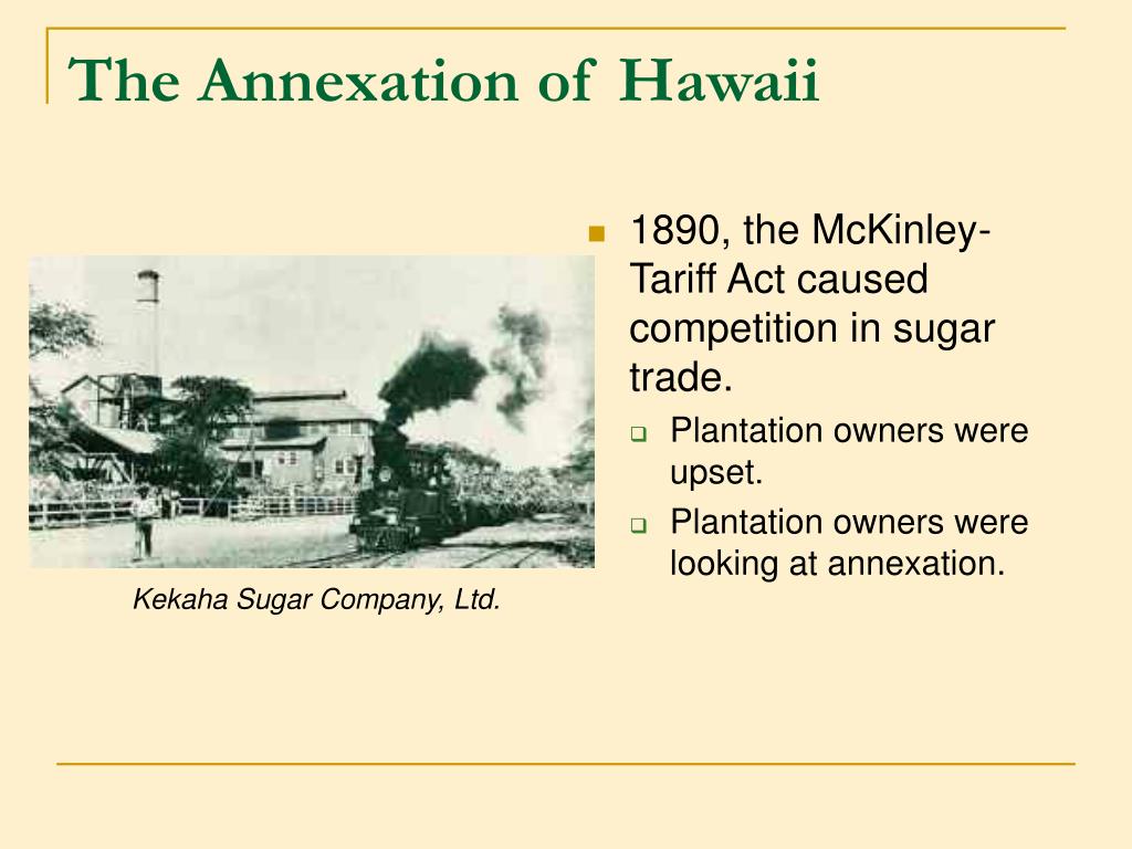 Annexation Of Hawaii Map PPT American Imperialism Conquering the Island of Hawaii PowerPoint