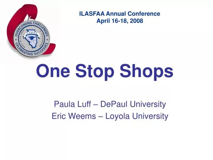 PPT One Stop Shops PowerPoint Presentation, free download ID1145705