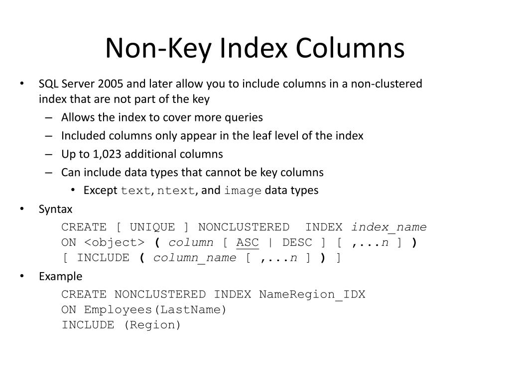 PPT How SQL Server Indexes Work PowerPoint Presentation, free download ID1146810