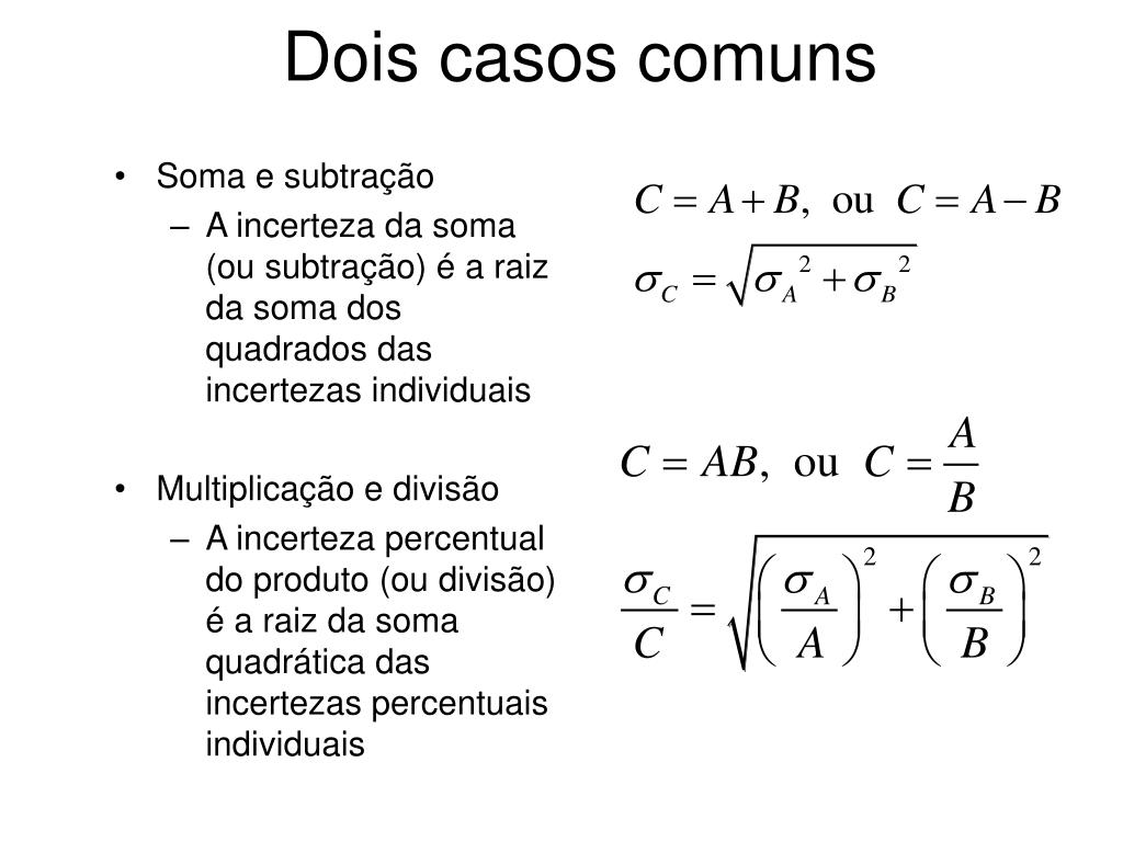 PPT Aula 6 Propagação de erros PowerPoint Presentation, free download