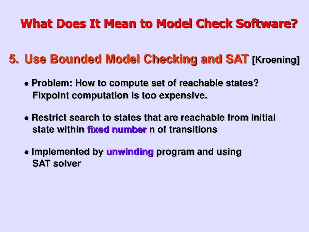 PPT Model Checking From Hardware to Software and Back Again