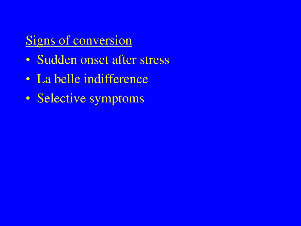 PPT Dissociative & Somatoform Disorders PowerPoint Presentation ID