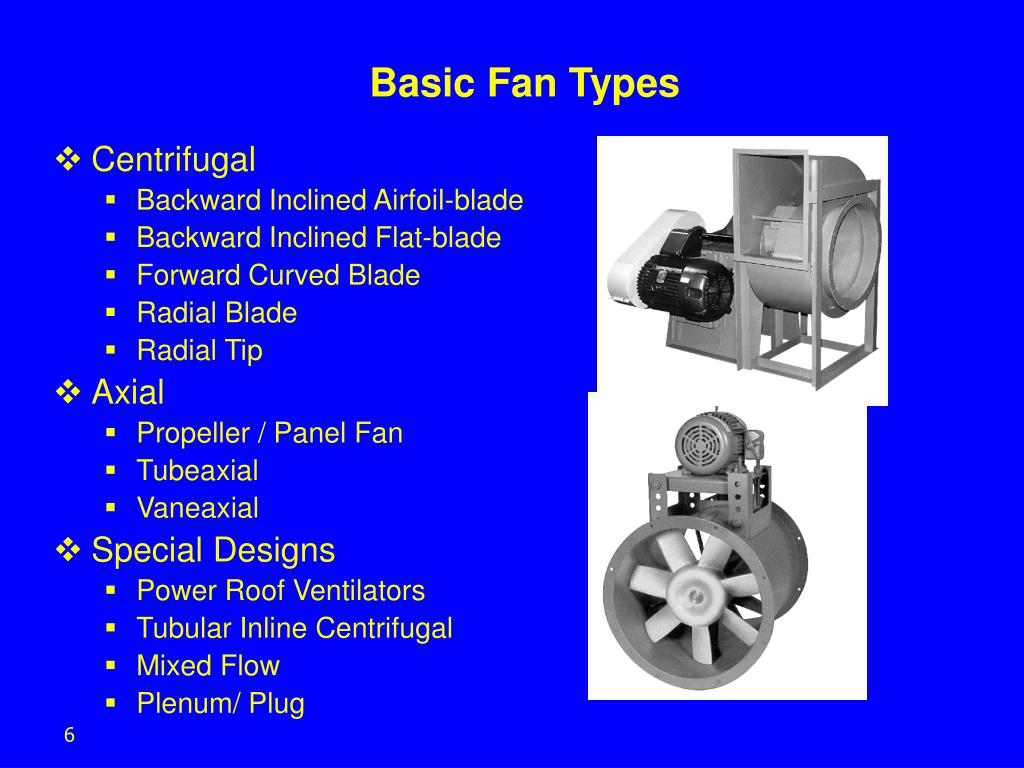PPT Fan Selection Criteria and Efficiency PowerPoint Presentation