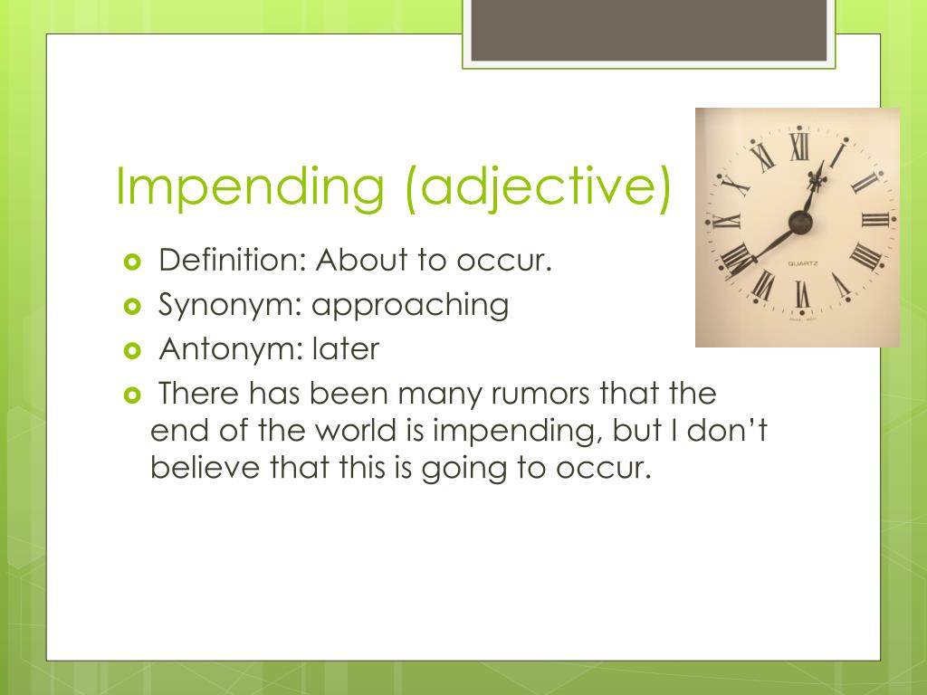 PPT Vocab Set 3 PowerPoint Presentation, free download