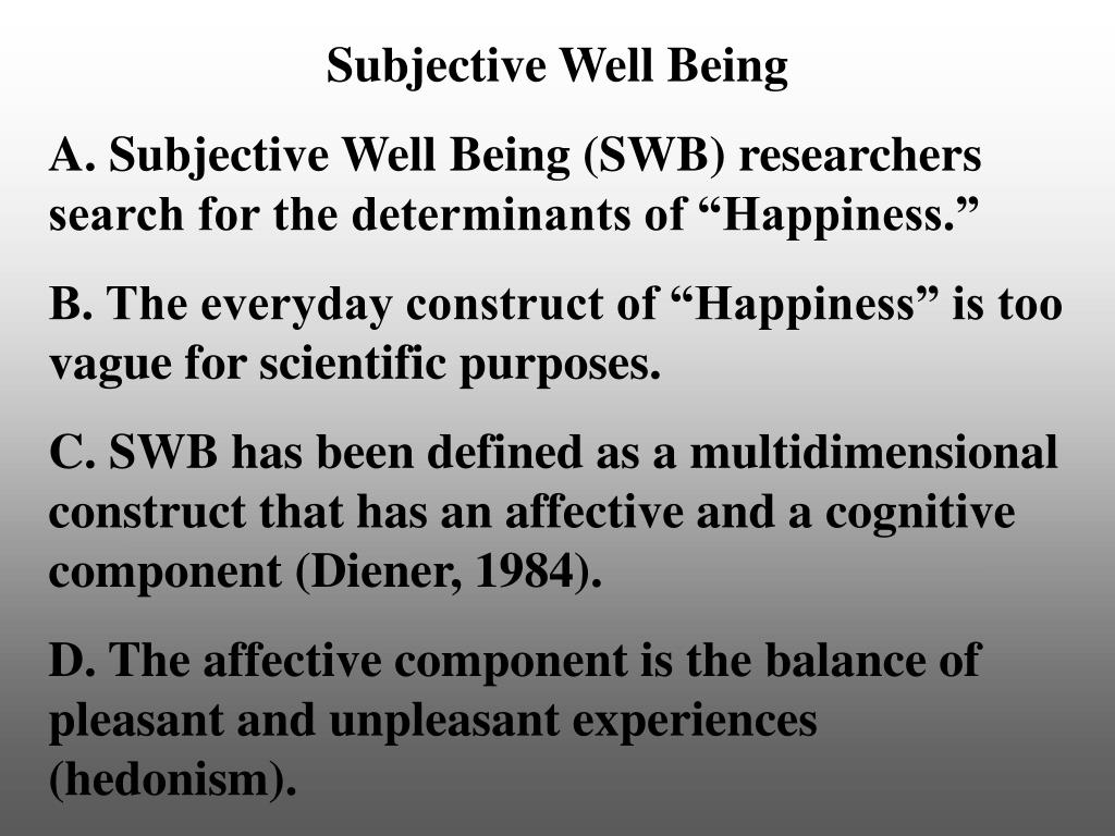 PPT Intrapersonal and Extrapersonal Determinants of Life Satisfaction