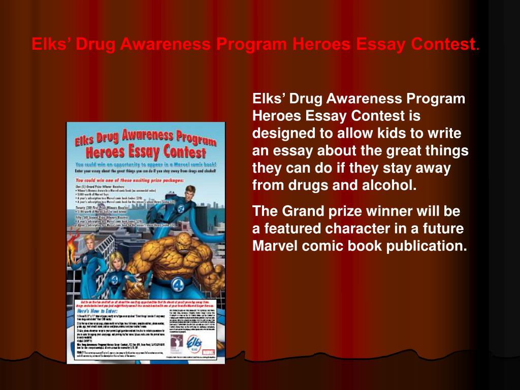PPT West Virginia Elks’ State Drug Awareness Program PowerPoint