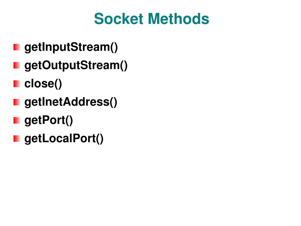 PPT Networking Support In Java PowerPoint Presentation, free download ID1154518