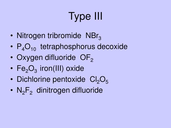 PPT Nomenclature for Binary Compounds PowerPoint Presentation ID