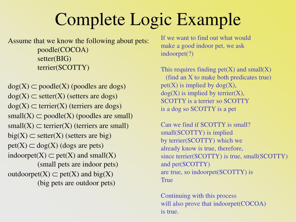 PPT Logic Programming PowerPoint Presentation, free download ID1158061