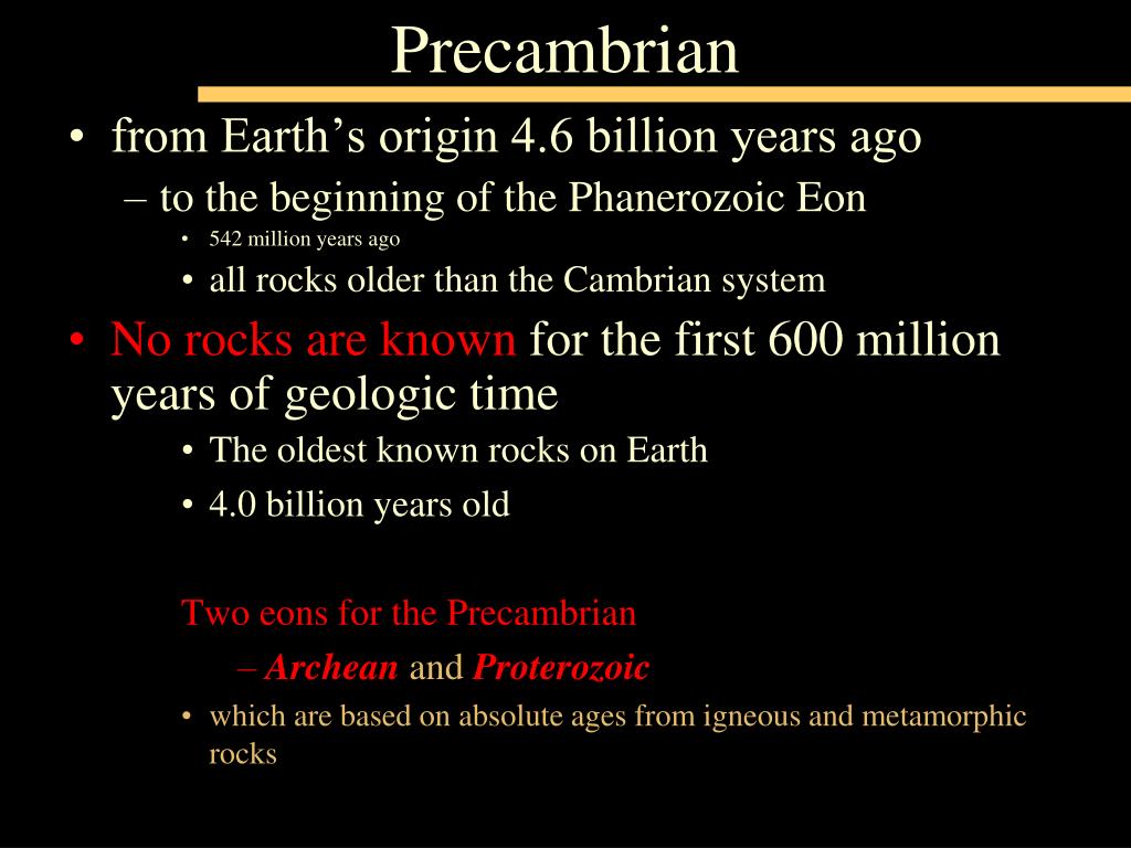 PPT Chapter 8 Precambrian Earth and Life History—The Archean Eon