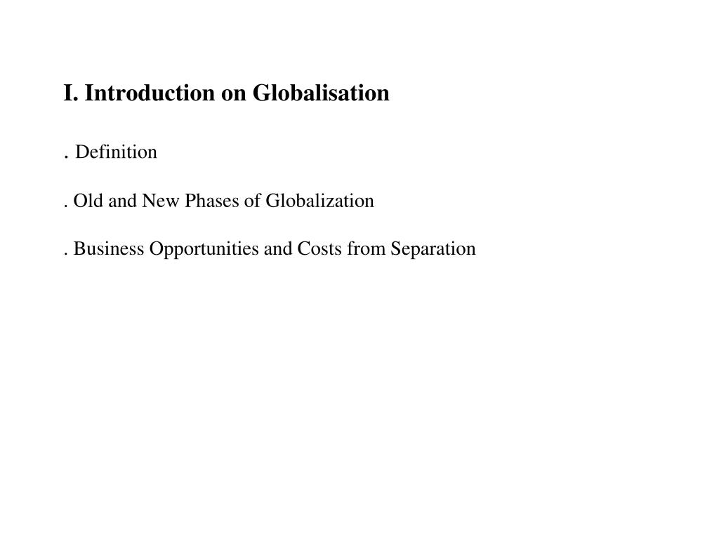 PPT International Economics and Trade PowerPoint Presentation, free
