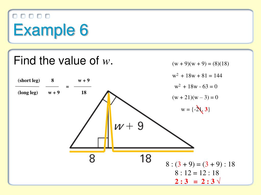 PPT 9.3 AltitudeonHypotenuse Theorems PowerPoint Presentation, free