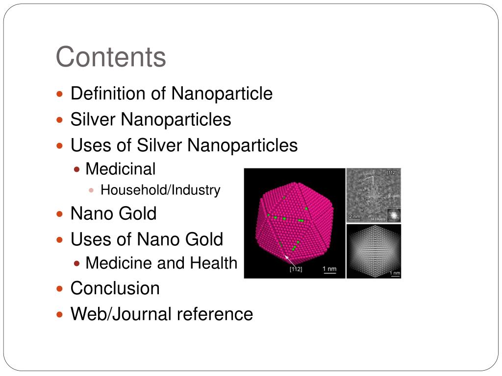 PPT Nanoparticles PowerPoint Presentation, free download ID1161784