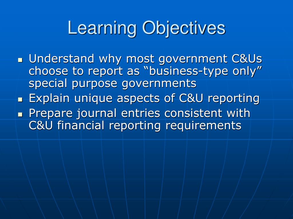 PPT Accounting for Colleges & Universities PowerPoint Presentation