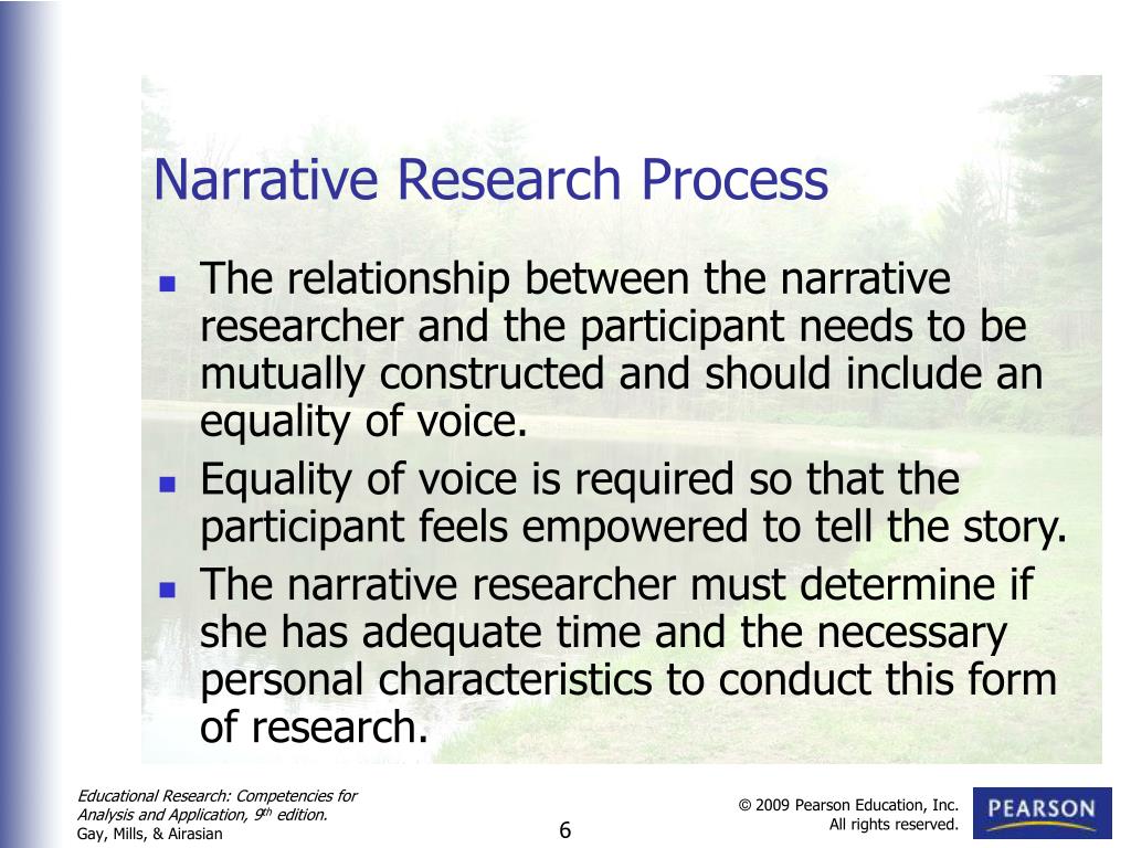 PPT Chapter 15 Narrative Research PowerPoint Presentation, free