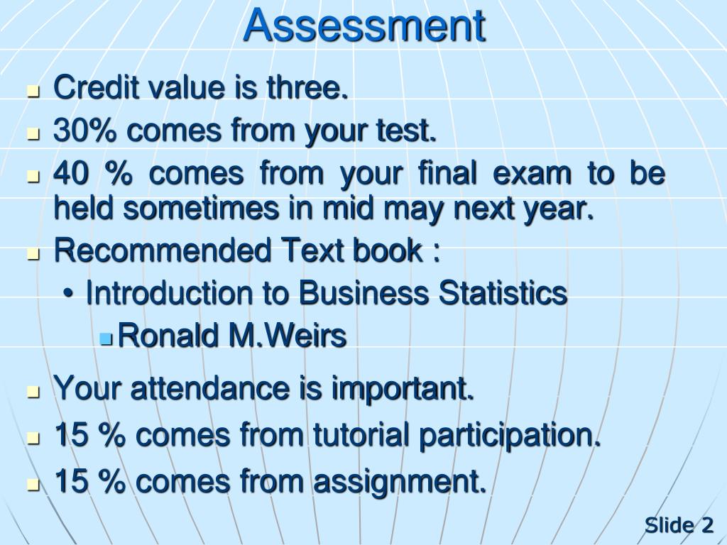 PPT Introduction to Mathematics for Business Studies PowerPoint