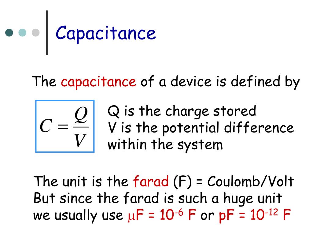 PPT Chapter 24 Capacitance PowerPoint Presentation, free download