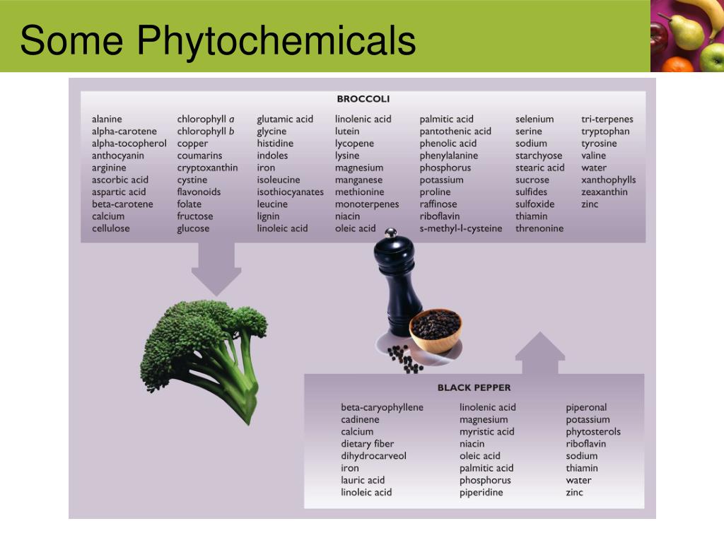 PPT Phytochemicals and Modified Food PowerPoint