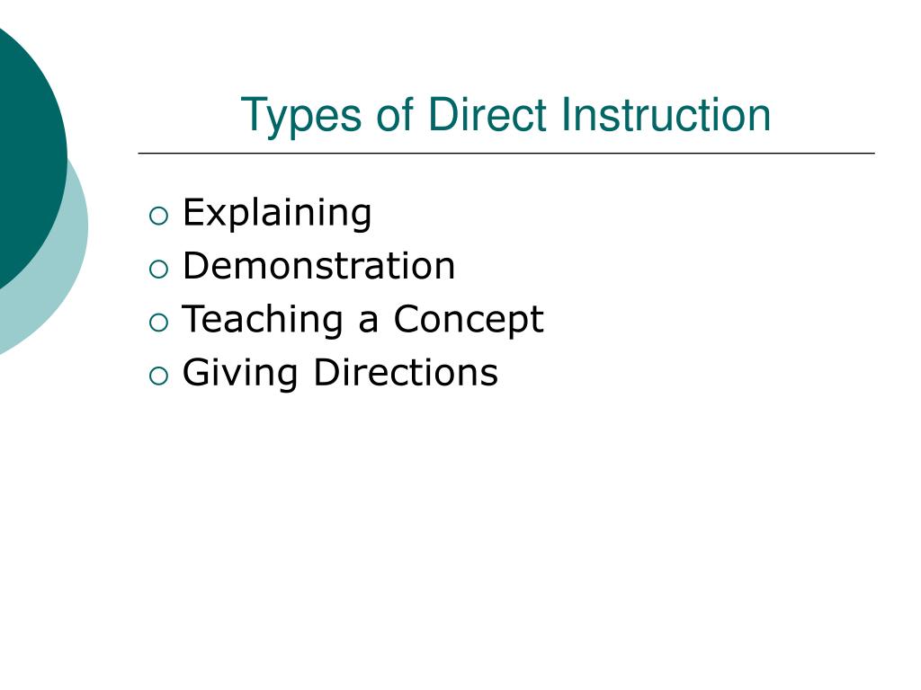 PPT Direct Instruction PowerPoint Presentation, free download ID