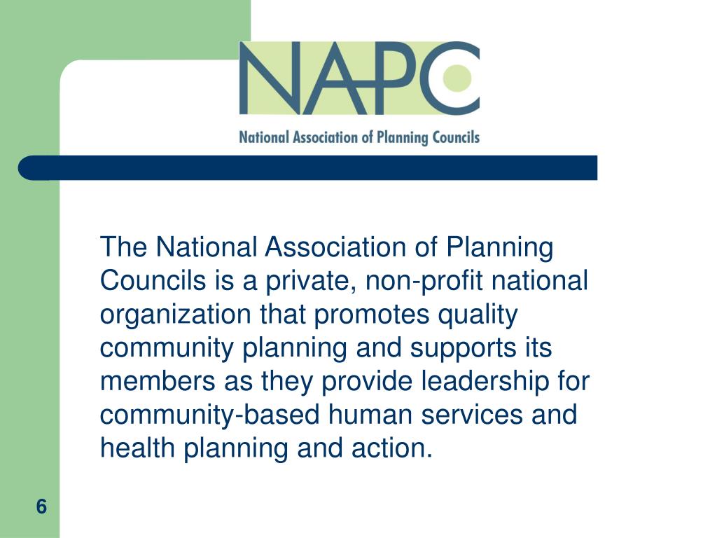 PPT Independent, Community Based PLANNING COUNCILS PowerPoint