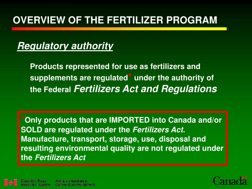 PPT Regulation of Compost and Processed Sewage under the Fertilizers Act PowerPoint