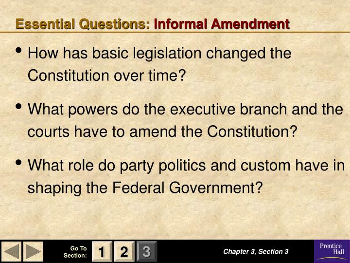 PPT Amending the Constitution PowerPoint Presentation ID1173256