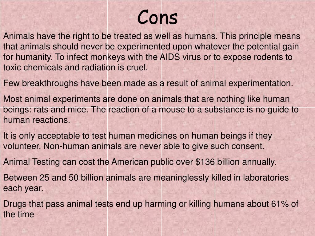 PPT Animal Testing PowerPoint Presentation, free download ID1175341
