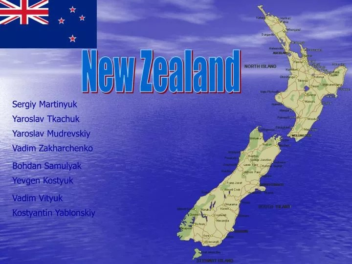 PPT New Zealand PowerPoint Presentation, free download ID1177726