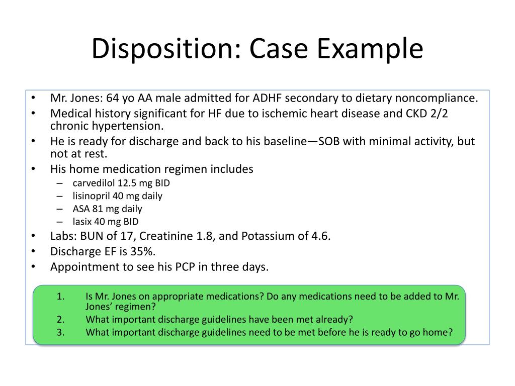 PPT Inpatient Management of Heart Failure PowerPoint Presentation