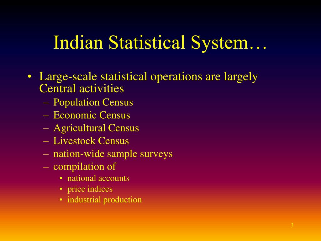 PPT Shortterm Economic Statistics Published by CSO, India PowerPoint