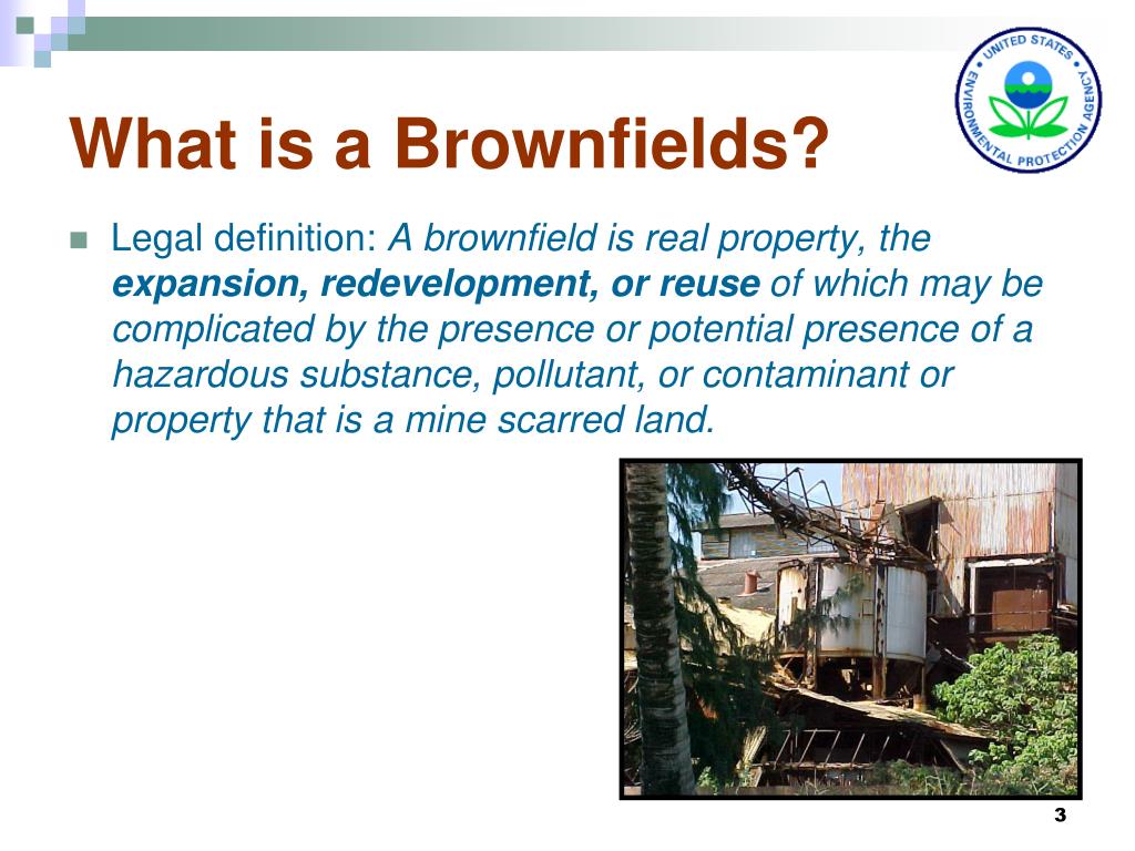 PPT Presented by Glenn Kistner USEPA Region 9 Brownfields Program