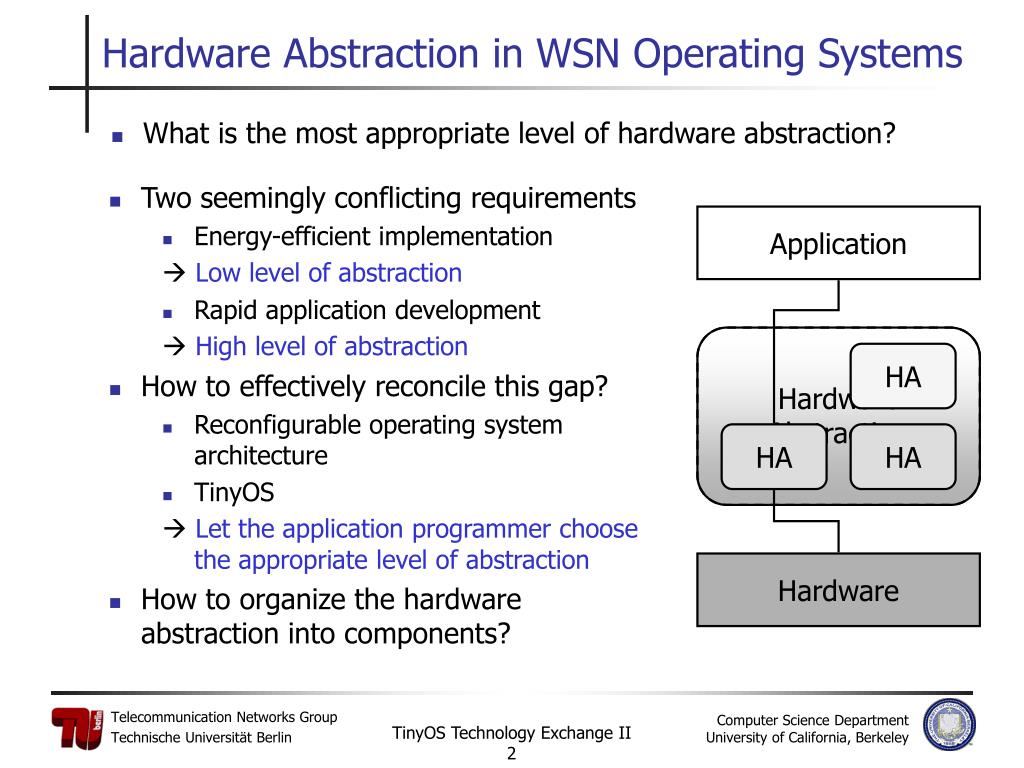 PPT The Hardware Abstraction Architecture of TinyOS 2.x PowerPoint