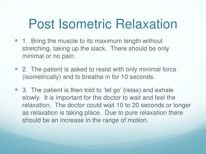 PPT Proprioceptive Neuromuscular Facilitation (PNF