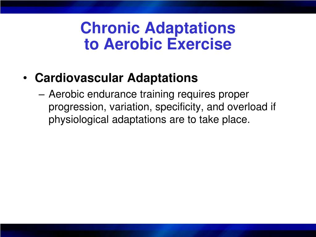 PPT Adaptations to Aerobic Endurance Training Programs PowerPoint