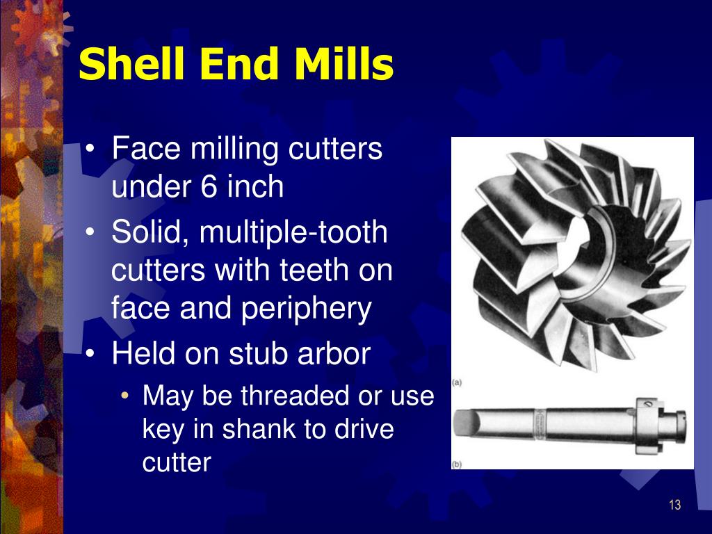 PPT Milling Cutters PowerPoint Presentation, free download ID1186653