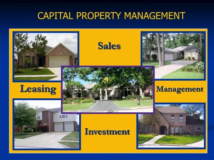 PPT CAPITAL PROPERTY MANAGEMENT PowerPoint Presentation, free