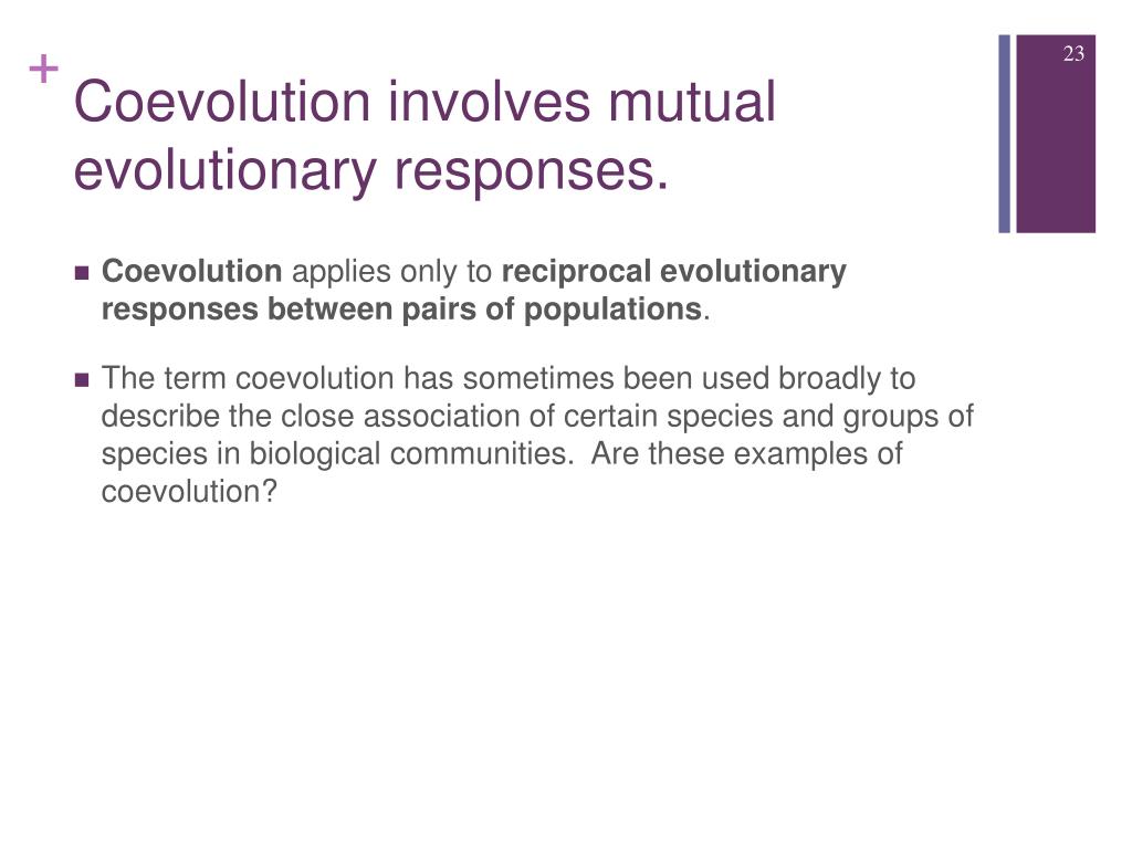 PPT Chapter 20 Coevolution and Mutualism PowerPoint Presentation, free download ID1193683