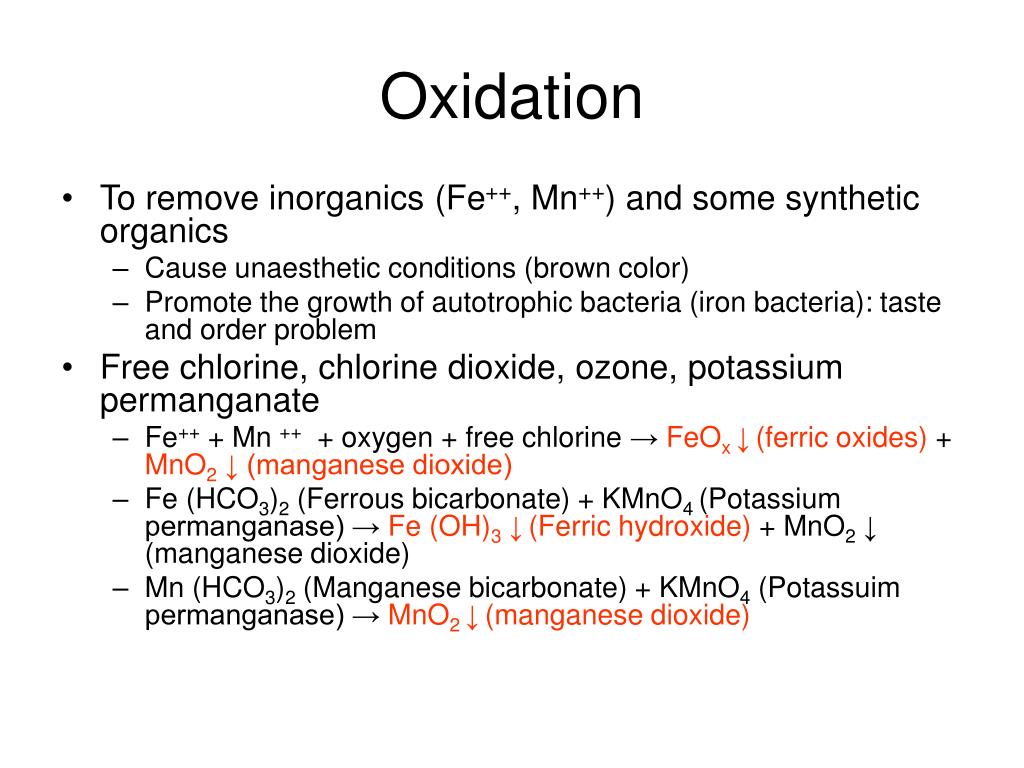 PPT Water and wastewater treatment processes PowerPoint Presentation