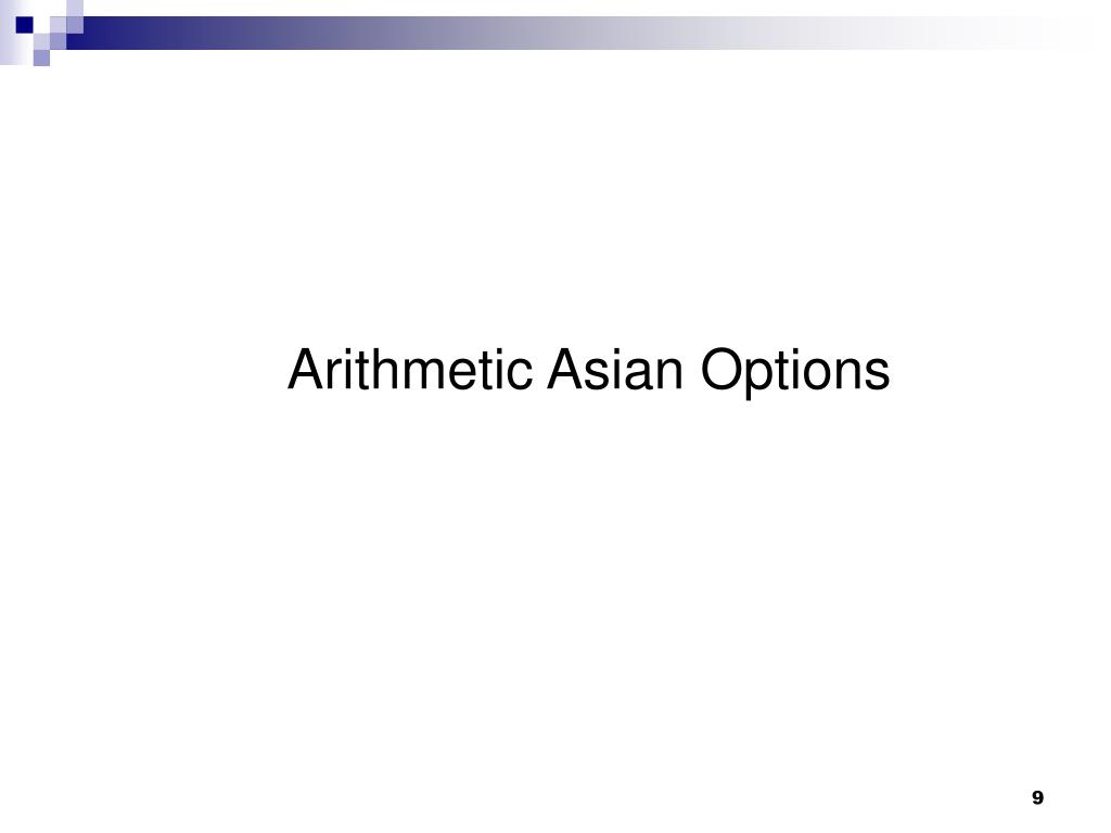 PPT The Asian Options PowerPoint Presentation, free download ID1195001